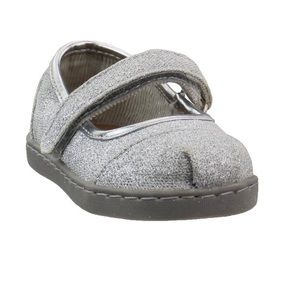 Infant Toms Silver Mary Jane